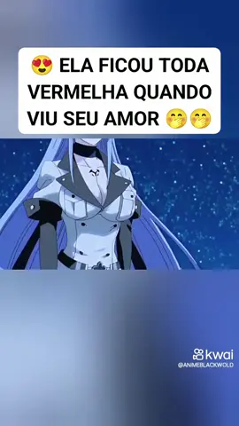 ela ficou toda vermelha quando viu seu amor #shorts #viral #viraliza #Anime #fyp 