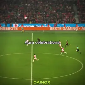 Aura celebrations 💀#Aura #celebrations #footballedit #fypシ゚viral