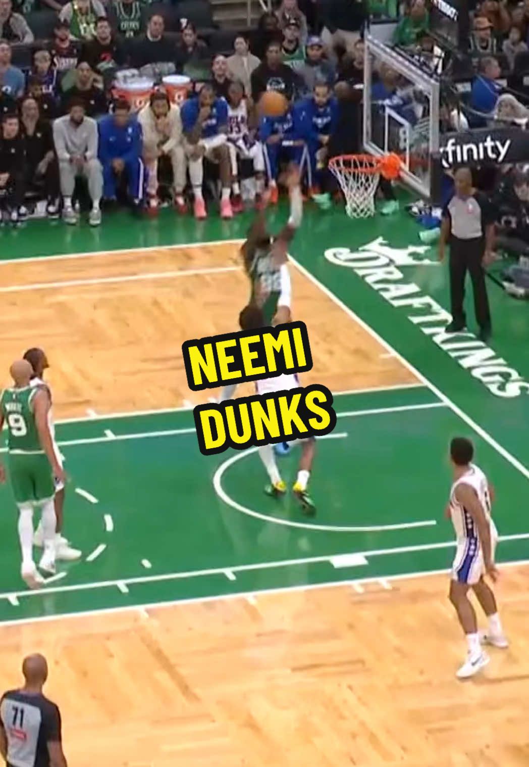 Neemi had a night 😤👏 #neemiasqueta #NBA #bostonceltics #celtics #celticsbasketball 