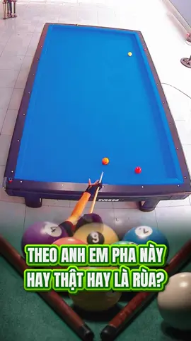 PHA NÀY HAY THẬT HAY LÀ RÙA #tuyentapbilliard #billiards #snooker #LearnOnTikTok #billiardschallenge 