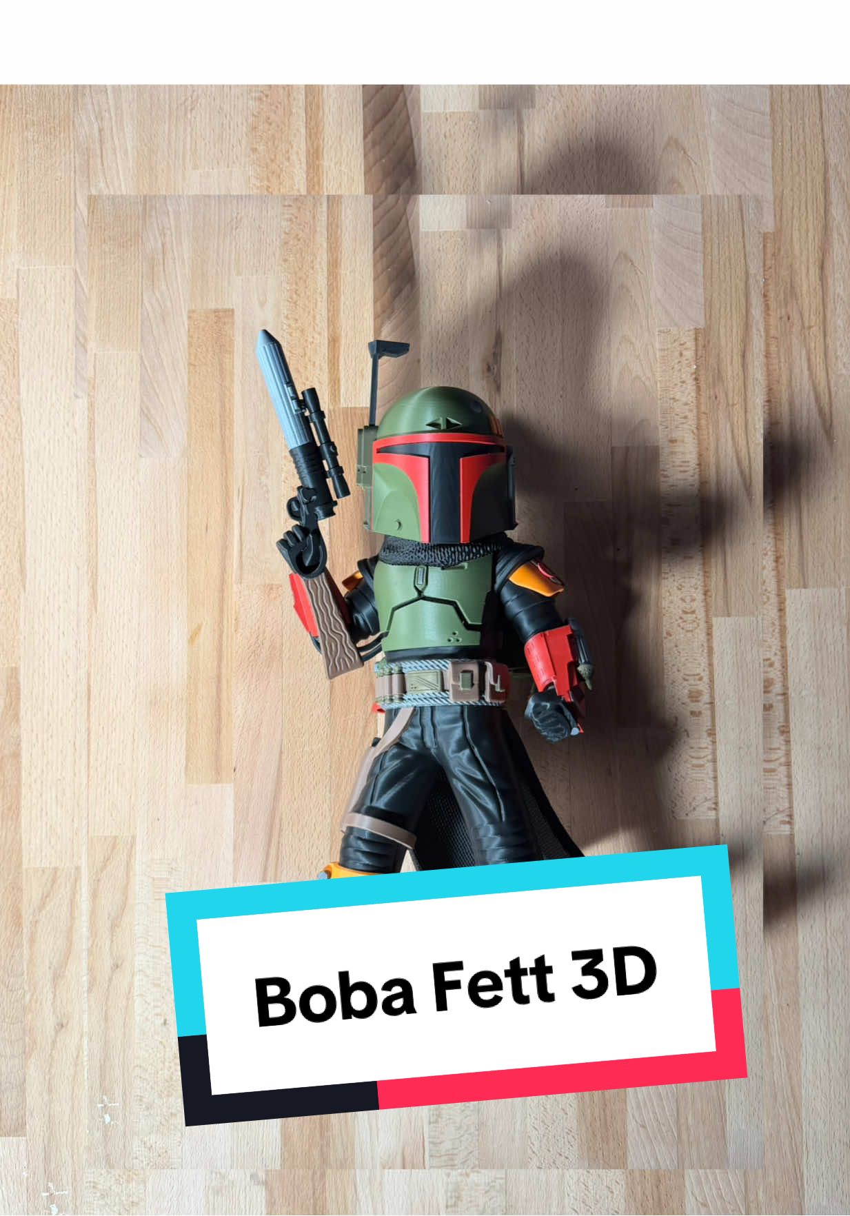 🔥Boba Fett🔥 Un peu plus de 70h de print 😝 mais le résultat 😱😍 est juste magnifique ! Printer : @BAMBULAB Official X1C and A1 combo Filament : @Polymaker 3D filaments panchroma PLA Glue : Arka 3D print collaboration commercial  Model : @MipaToys https://cults3d.com/fr/modèle-3d/jeu/boba-fett-star-wars-3d-printing-stl-files-premium-high-quality-stylized-3d #starwars #starwarsfan #boba #bobafett #3dprinting 