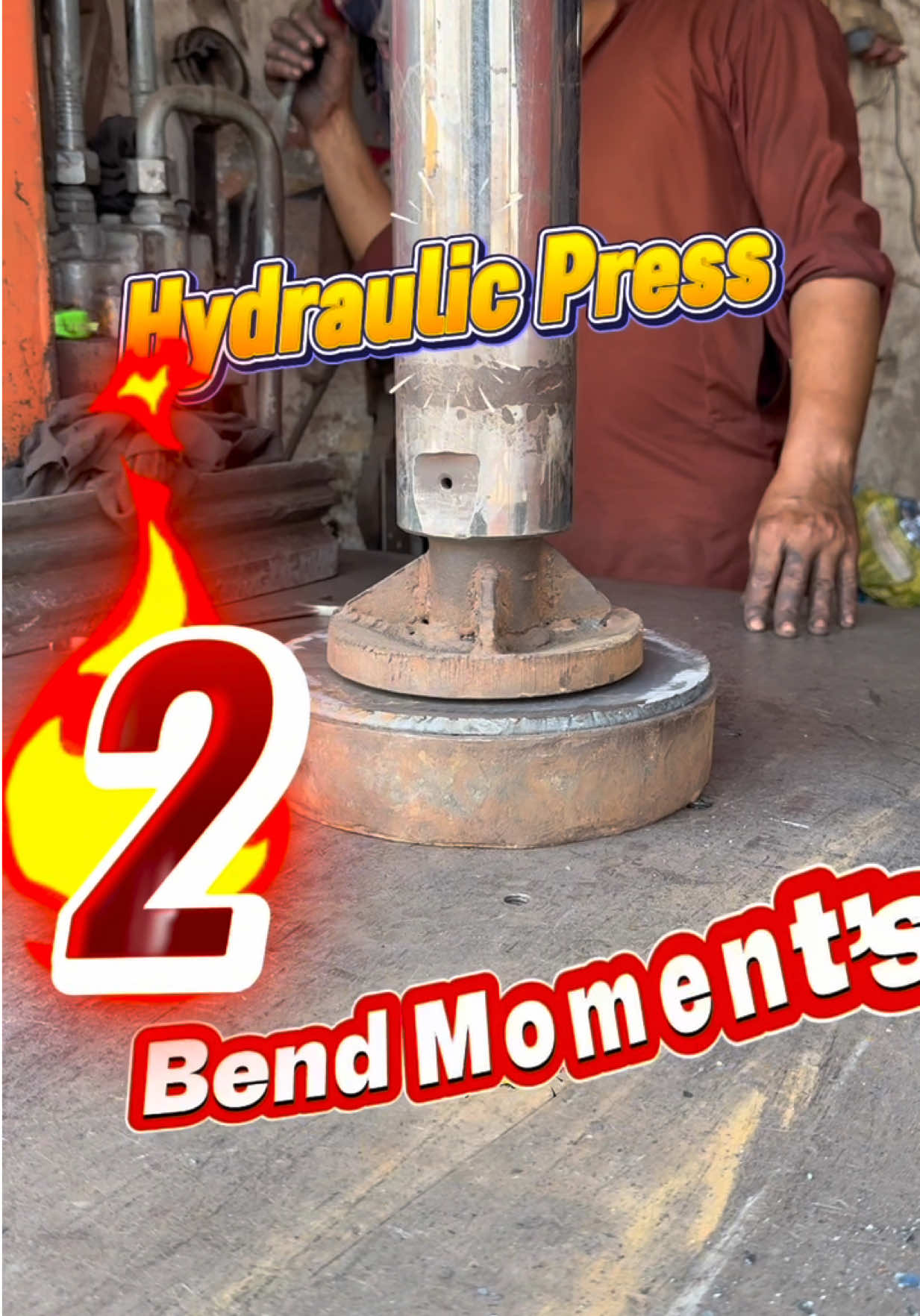 Gas Cutter Vs Hydraulic Press Skills Work #trendingvideo #viral_video #foryoupage❤️❤️ #technialwork #Agroskills 