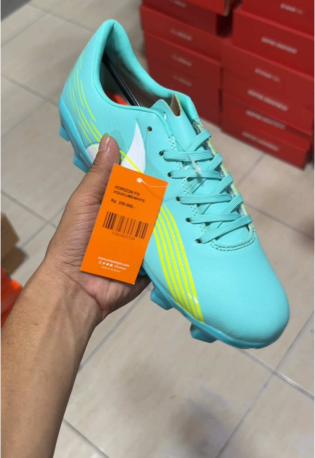 Sepatu bola original ORTUSeght HORIZON FG#sepatuoriginal #sepatupria #sepatu #ortuseight #sepatubola #sepatufutsal #sepatubolaortus #semua #mall #fyp 