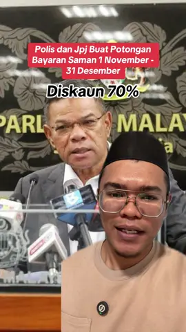 Polis dan Jpj Buat Potongan Bayaran Saman 1 November - 31 Desember #kdnbekerja #polistrafik #jpj 