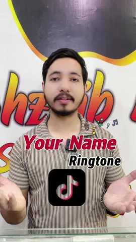 Your Name ringtone in TikToke😲 #shahzaibmobilecenter #foryou #viral 