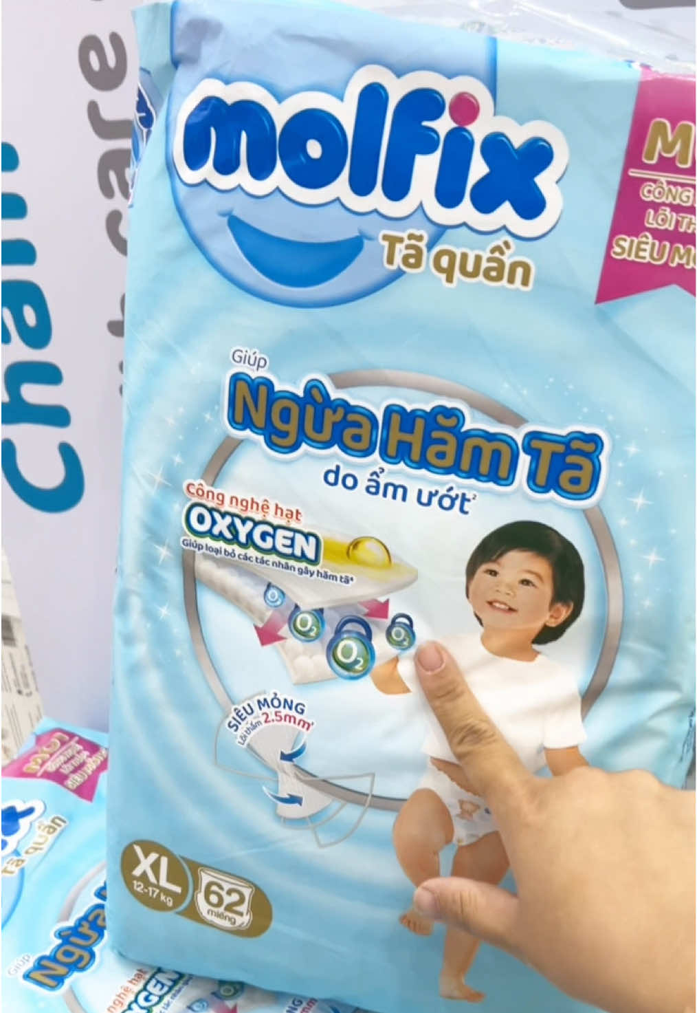 Tã molfix mới ra mắt nha ba mẹ ơi!!!! #molfix #xuhuongtiktok #molfixcaitien #tramtaptichcuc #TikTokAwardsVN 