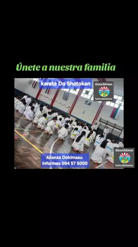 Un lugar para ti#Disciplina #soykarateca #artesmarciales #montevideo #karate 