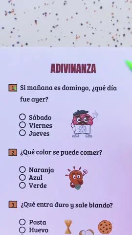 ADIVINANZAS!🤔  #quiz #trivia #adivinanza #preguntasyrespuestas #preguntastrampa 