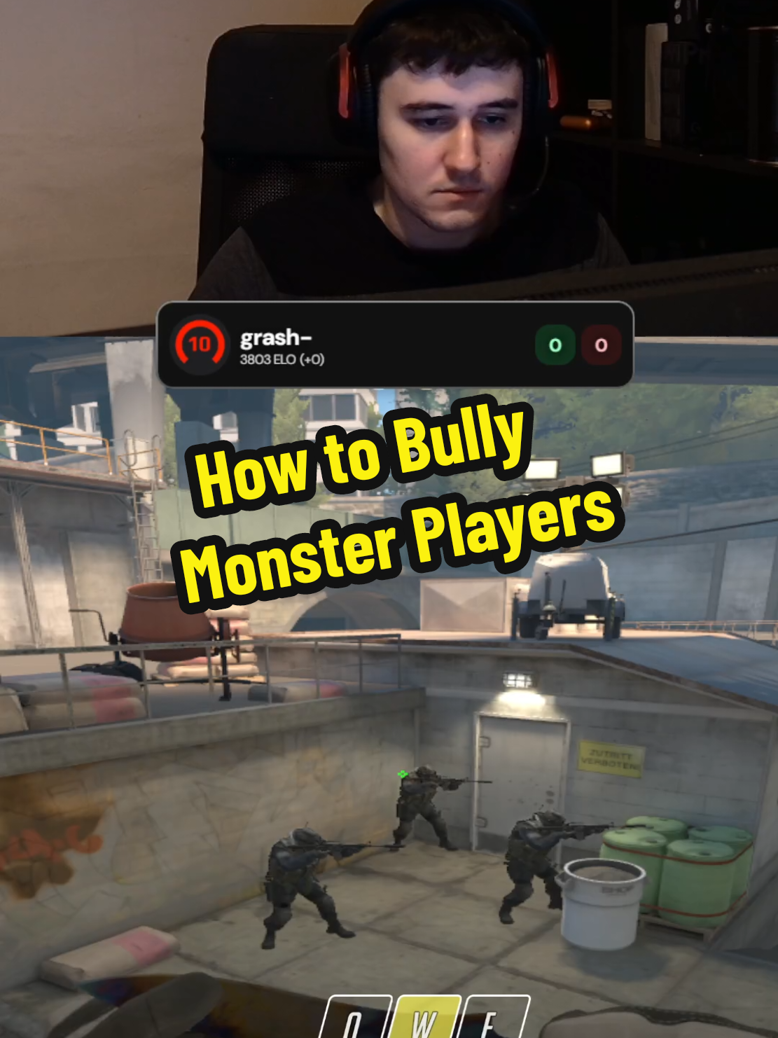 How to Bully Monster Players #cs2 #cs2tricks #cs2tips #cs2nades 
