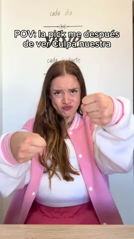 ig // @luaalunaaa la pick me después de ver Culpa nuestra 😂 @Hodei ZZ 