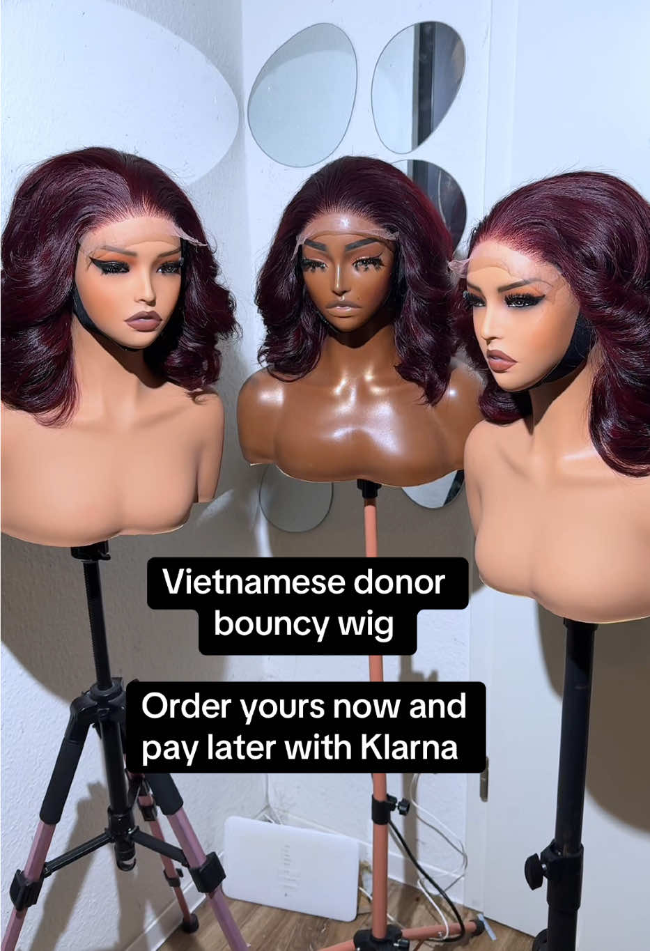 Order now pay later with Klarna and PayPal on the website www.geenashair.com  #wigtok #wiginfluencer #fyp #wig #bouncy 