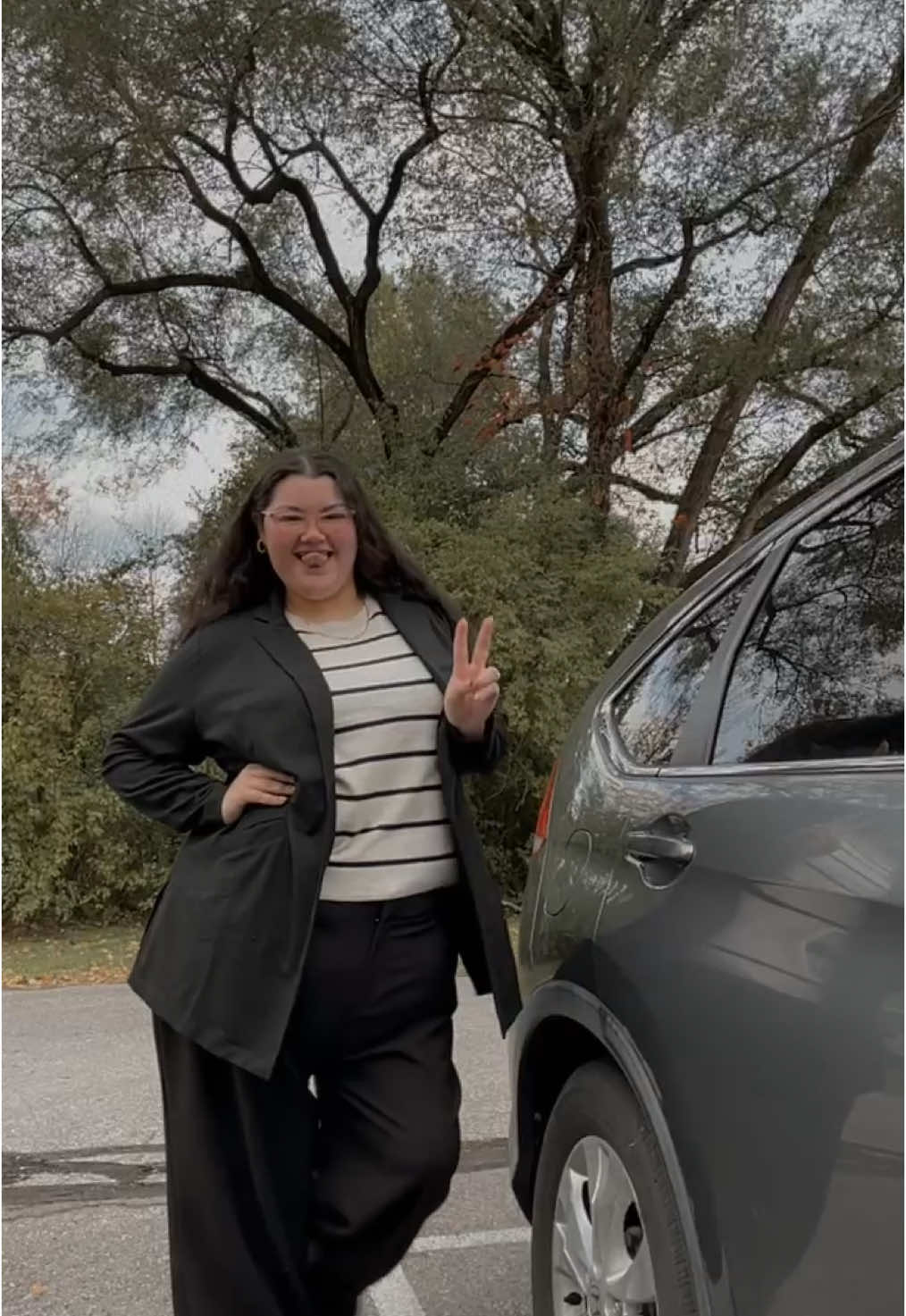 When you look good, you feel good 😜 #fitcheck #plussizefashion #fyp 