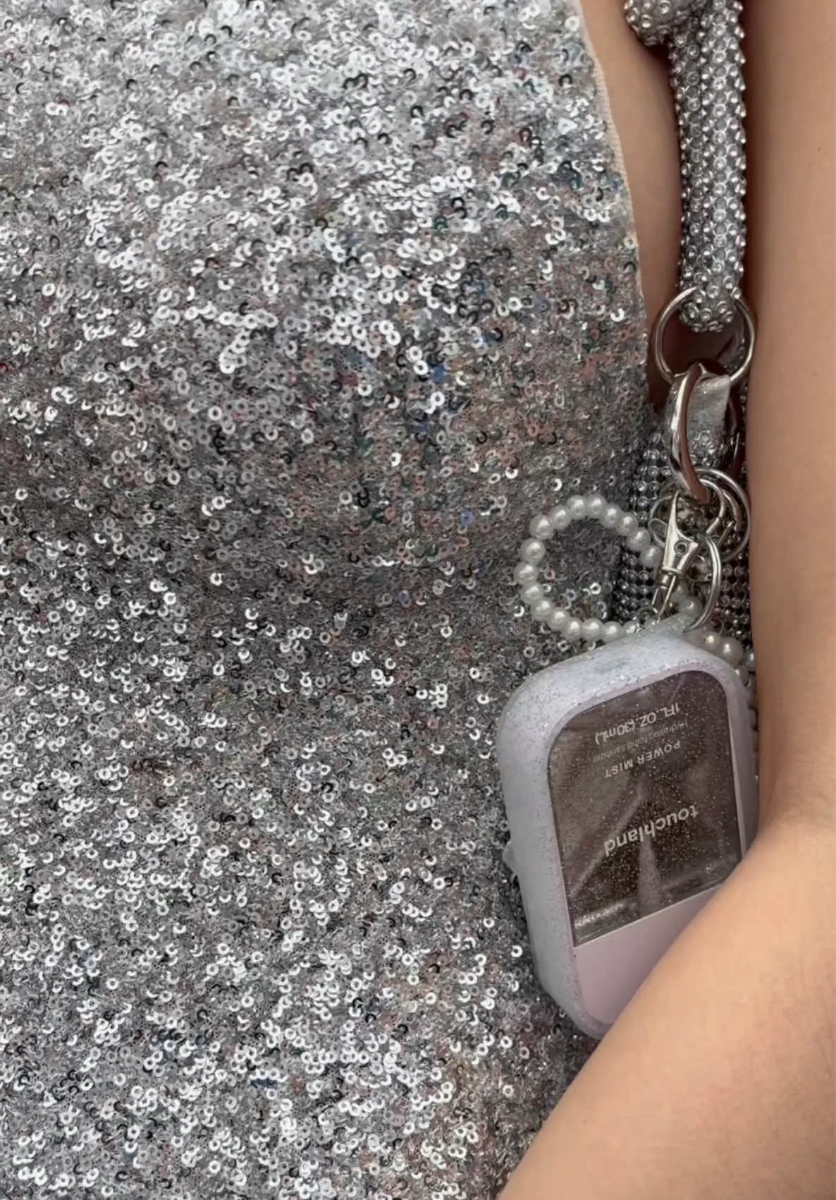 Spritz. Glitz. Glam.✨ Shop the new Confetti Cake Set available only at @Amazon  #touchland #amazon #bagcharm #confetticake 