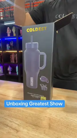 Unboxing Greatest Show! #coldest #newdropalert🚨 