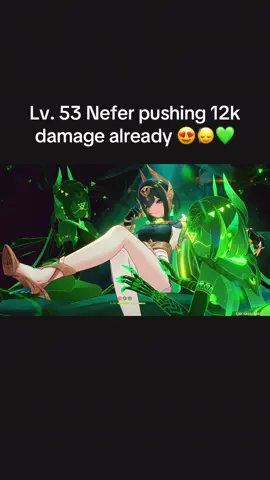 she’s a goddessssss ‘nd I’m in love 🥰💚 #GenshinImpact #nefer #nahida #aino #furina 