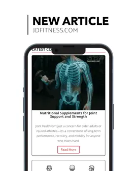 Joint health isn’t just a concern for older adults or injured athletes—it’s a cornerstone of long-term performance, recovery, and mobility for anyone who trains hard. Full article for PRO members on JDFITNESS.COM - #JDFITNESS #gym #training #Fitness #bodybuilding                      