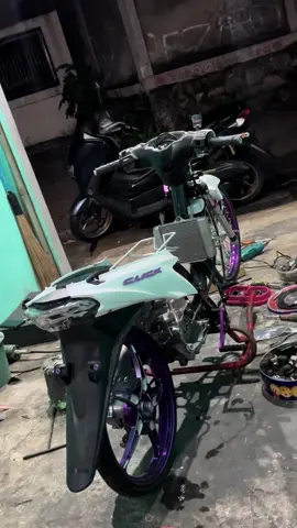 Masih bersama si body mungil mesin tengil😏 #foryoupage #twsracingofficial #suzukinex 