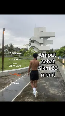 76 berulah#runing #5km #4u 