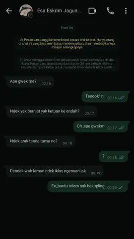 ane itam jari tau nine#fyppppppppppppppppppppppp #ceritekanaksasak #cerite_sasak #chat_lucu_ayng😁💐 #chatlucungakak 