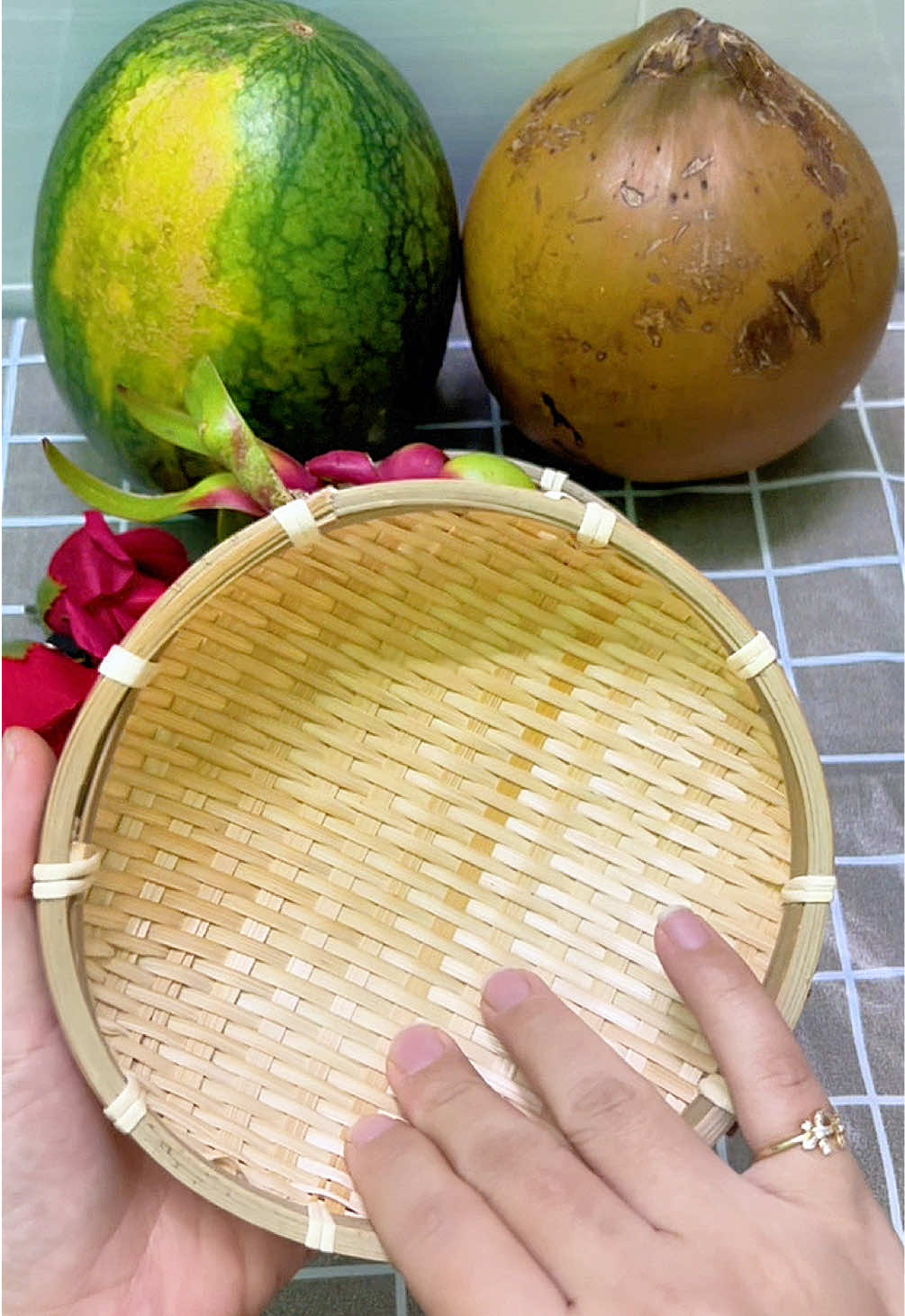 Rỗ tre mini chưa tới 15 còn được hỗ trợ ship  @Tạp Hoá Ngân Mộc  @Tạp Hoá Ngân Mộc #rotre #mini #decor #taphoanganmoc #xuhuong 