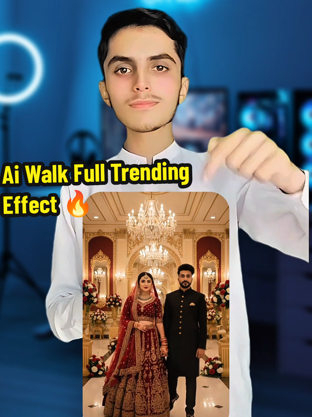 Ai Walk Trending Effect 🔥#editing #trendingfilter #aifilter #viralvideos #creatorsearchinsights 