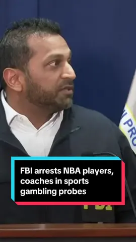 FBI Director Kash Patel said Thursday at least 30 people, including current and former #NBA players and coaches, were arrested in illegal #sports betting schemes. They include the Miami Heat's Terry Rozier and Portland Trailblazers' Chauncey Billups. Representatives for the teams didn’t immediately respond to calls seeking comment. 