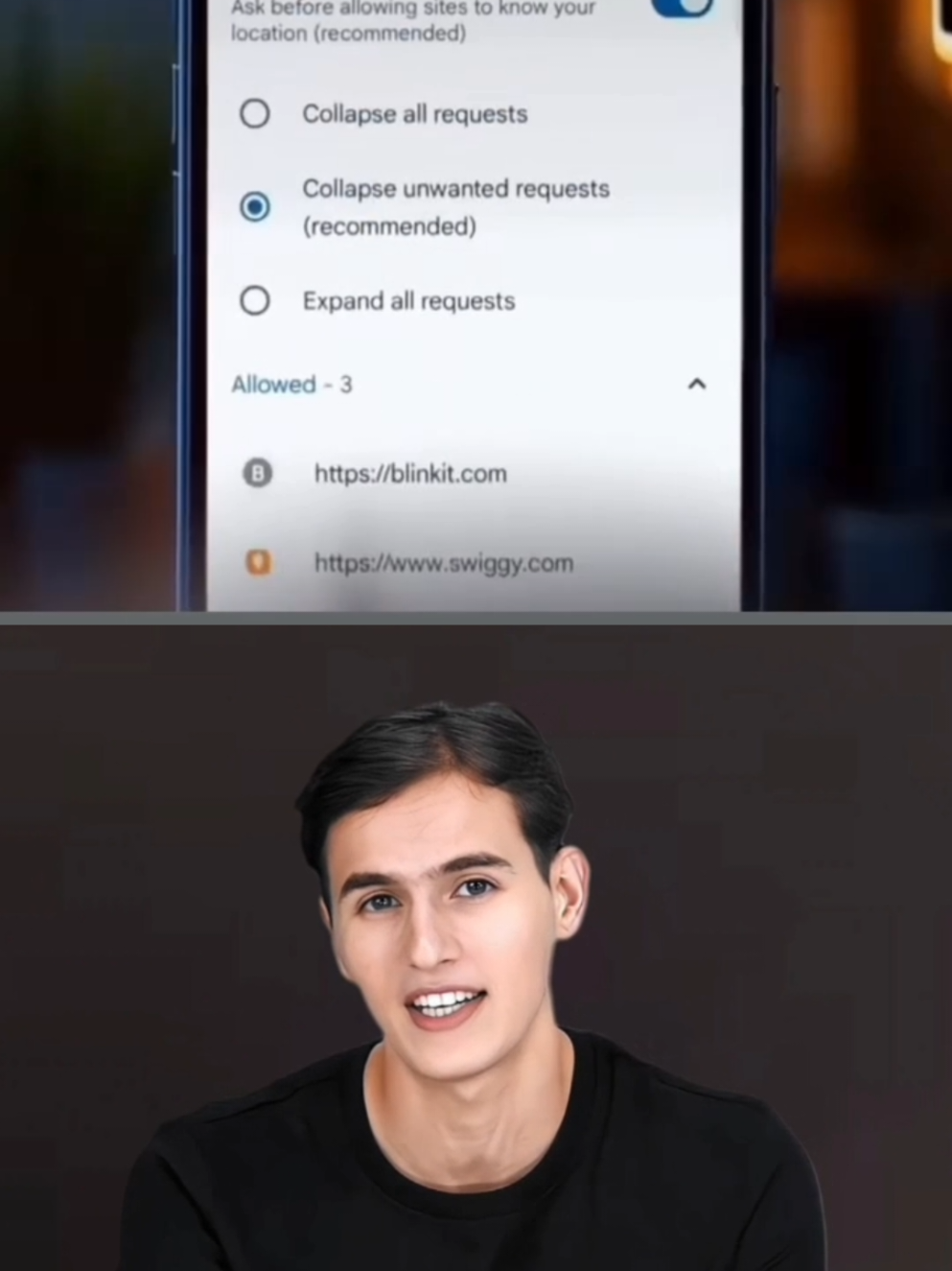 chrome lhatarnak setting #TechInfluencer #TechFacts #MobileTips #technews 