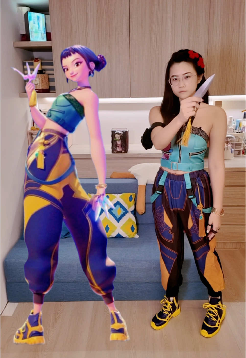 KPop Demon Hunters/Zoey #KPop #KPopDemonHunters #獵魔女團 #佐伊 #DemonHunters #cos #cosplay 