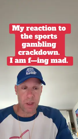My reaction to the sports gambling crackdown. I am f—ing mad. #gambling #chauncybillups #terryrozier #NBA #billsimmons