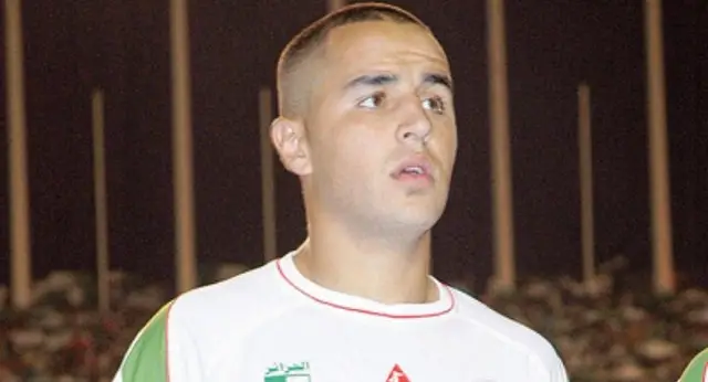 #مجيد بوڨرة  #المنتخب الوطني الجزائري 