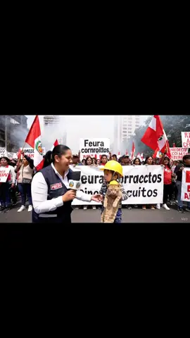 Tiene sentido 🐱 #perú #humor #dinaboluarte #congreso #marcha 