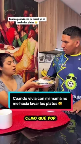 Mi mamá no me hacía lavar los platos 😢 pero esta vez lavaré los platos , solo porque lavaré con el nuevo LAVAPLATOS DE LA MARCA “ZAGAZ” que limpia y elimina la grasa nada más 🤭 no soy pisado, soy obediente 🤣 #esposos #humor #mama #parejas #jhonnyportela07 