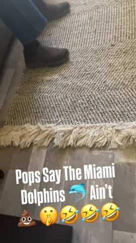 Pops Back At It!!! He Said To Tell Ya’ll That The Miami Dolphins 🐬 Ain’t 💩 🤣🤣🤣🤣🤣🤣🤣 Is He Right? Somebody Tag Trick Daddy & Uncle Luke lol I’m Just Glad He Didn’t Talk About My Dallas Cowboys Or At Least Yet lmao #bloodraw #funny #pops #football #fyp 