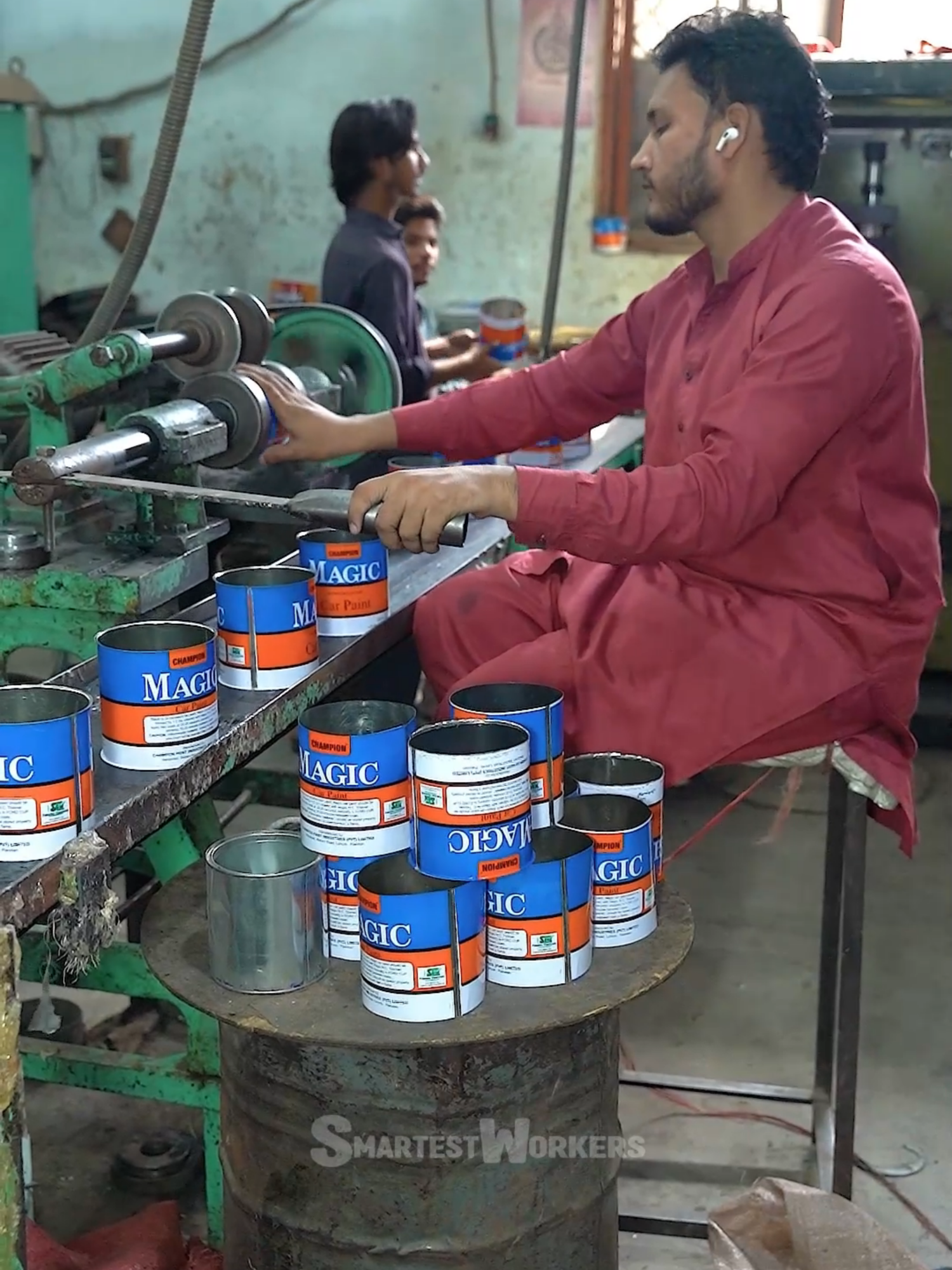 How High-Quality Metal Paint Bucket are Made in Factory