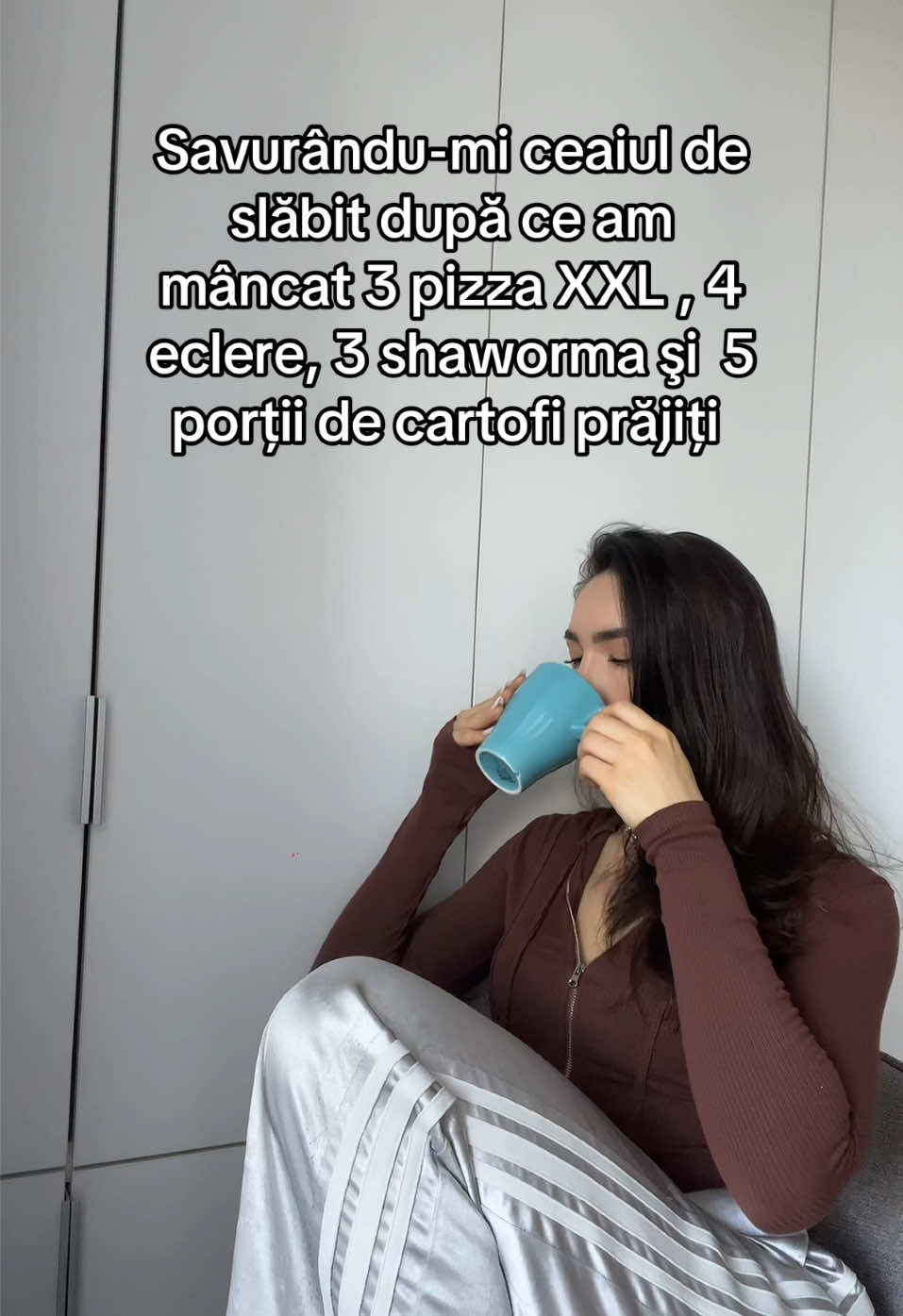 am şters şi păcatele de azi ig:mirelabeyourself #slabire #ceai #dieta #relatable 