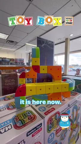 Everyone knows I have been waiting for this!  The Railcube is here and hurry because it’s zooming off the shelves.   Don’t wait once they are gone they are gone!   #toyboxmichigan #shoputica #railcube