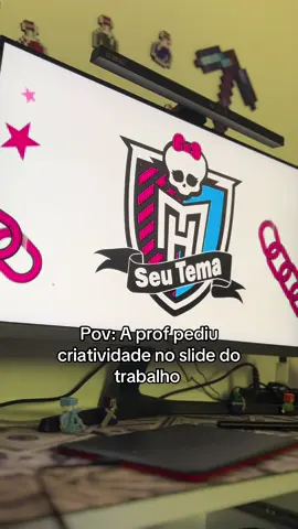 #flopadacheck #slidescriativos #powerpoint #monsterhigh 
