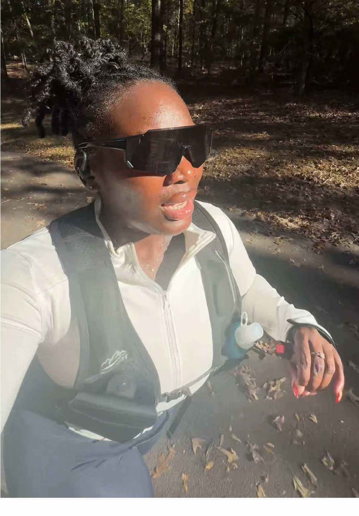 Let’s run 4 miles on the cold 🥶 morning 🏃🏾‍♀️#fyp #Running #run #slowrunner 