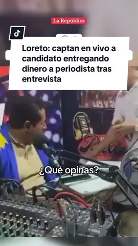 El hecho ocurrió en la emisora Radio Bellodas, entre el conductor Roberto Bardales y el candidato a la alcaldía provincial Luis Macedo Salas. || #Radio #Peru #Loreto #Acuña #APP 
