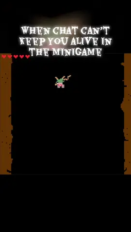 Interactive #live mini games where #twitch chat splatters my #pixelart #pngtuber on the pavement