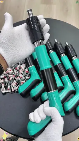 Kit Pistola Fixadora De Pregos Ajustável Potente 30uni Pregos Manual Portátil Para Madeira Doméstico ##ferramentas##reformas##casa##shopee##explorar