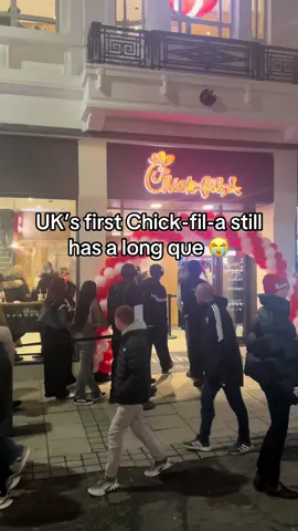 REVIEW ON MY PAGE‼️,  Chick fil at Leeds Commercial Street #chickfila #leeds #unitedkingdom #england 