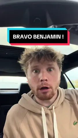 BEN BRAVO BENJAMIN !! #benjamin #meteo #humour #jojobernard #voiture 