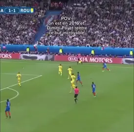 On est en 2016 et Dimitri Payet rentre ce but incroyable contre la Roumanie à l'Euro 🤩🔥 #Football #fyp 