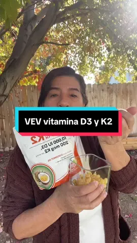 VEV vitamina D3 y K2 #vev #vitaminad3yk2 #vitamina #vitaminad3 