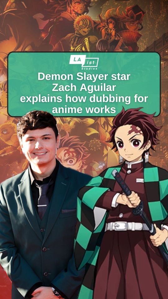 Ever wondered how the process of dubbing anime works? Demon Slayer's Zach Aguilar talked with LAist about the process, how anime inspired him to voice act and some of his other work. Read the full interview at LAist.com.
