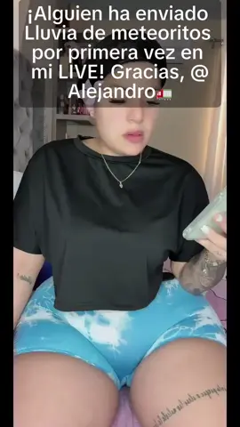 ¡Me ha encantado! ¡Gracias, ! Es la primera vez que veo este Regalo en mi LIVE.#tiktoklive #livehighlights #livegift #meteorshower #lluviademeteoritos 