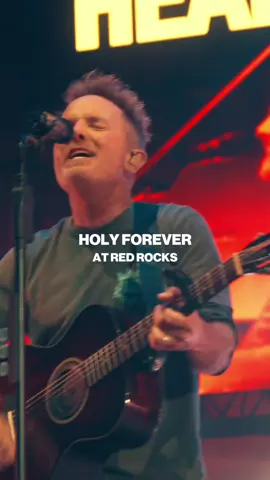What a blessing it was to wrap up the Worship Under The Stars concert series in the beauty of the mountains… singing “Holy Forever” at Red Rocks with my dear friend @Brooke Ligertwood…  The people of God singing the praises of God in the presence of God at @Red Rocks Amphitheatre 