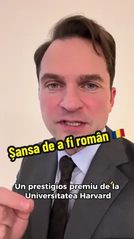 Recent, Harvard Kennedy School mi-a acordat premiul „Emerging Global Leader” — o mare onoare, acordată anual unui absolvent sub 40 de ani care are un impact pozitiv major în lume.  Astăzi a apărut și interviul meu pentru Harvard (link în comentarii). Este despre România.  Am spus-o mereu: a fi român este șansa vieții mele. Crezul meu rămâne același: „Fă ca pe unde ai trecut tu să fie mai bine ca înainte.” — Nicolae Iorga. Înainte, împreună 🇷🇴