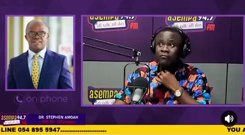 Some MPs who are now declaring their support for Dr. Bawumia even bought cars to support Kennedy Agyapong’s 2026 campaign. They are just playing on the minds of Ghanaians. – Dr. Stephen Amoah